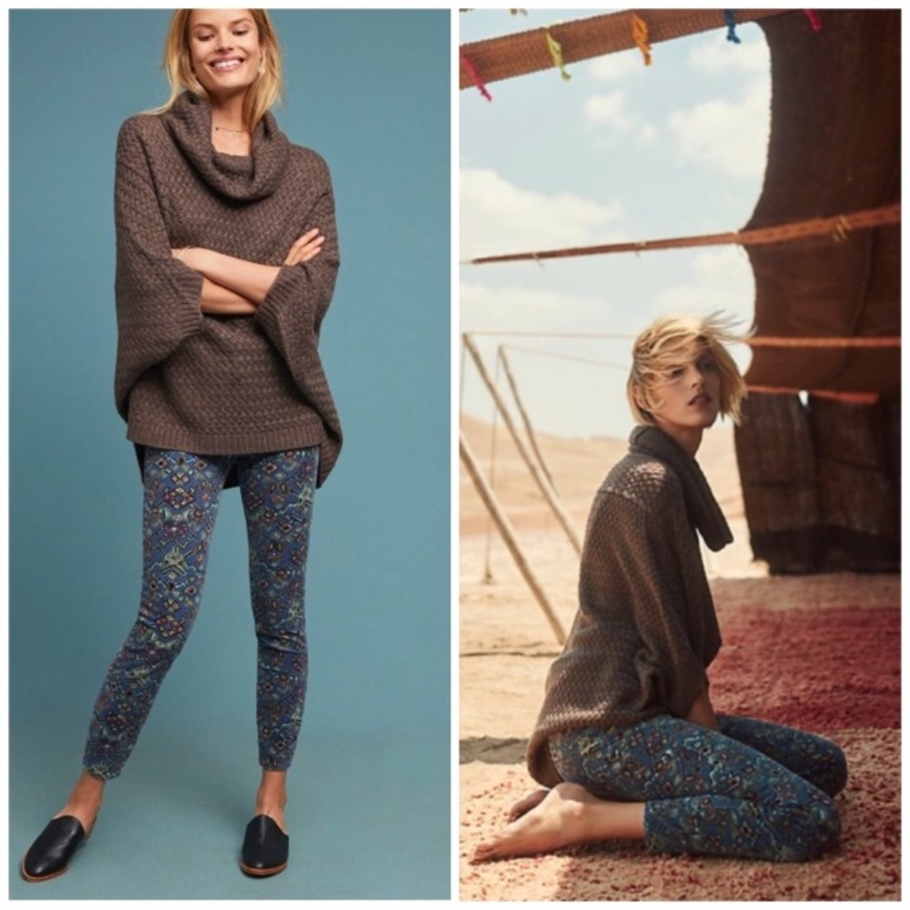 Pilcro and the Letterpress corduroy / velvet pants